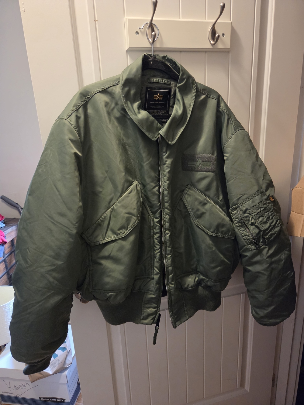 Alpha Industries Olive Vintage BOMBER